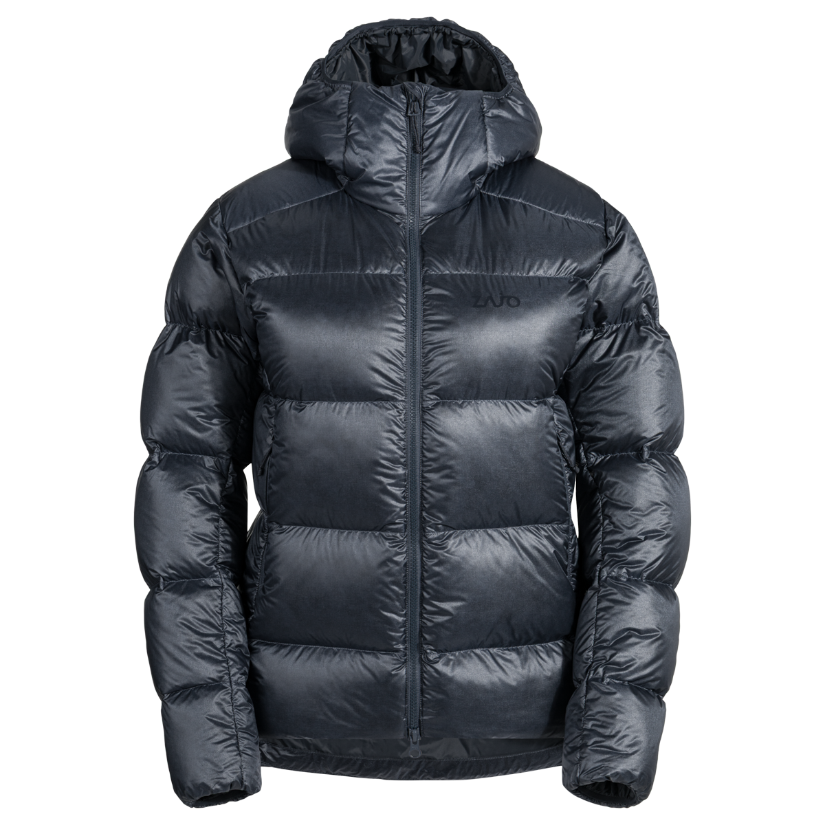 Alto geacă de iarnă din puf pentru femei, culoare Grey Navy