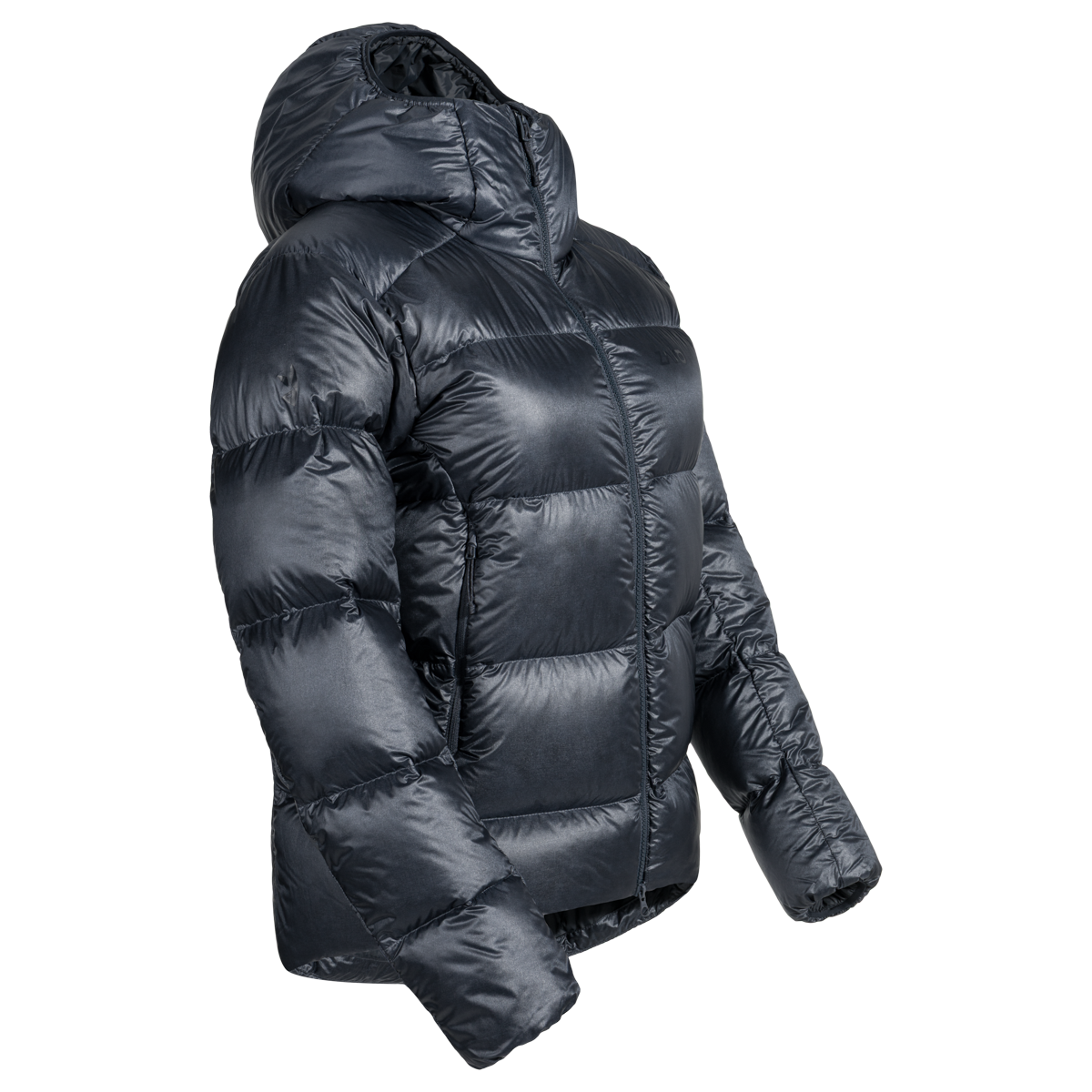 Alto geacă de iarnă din puf pentru femei, culoare Grey Navy