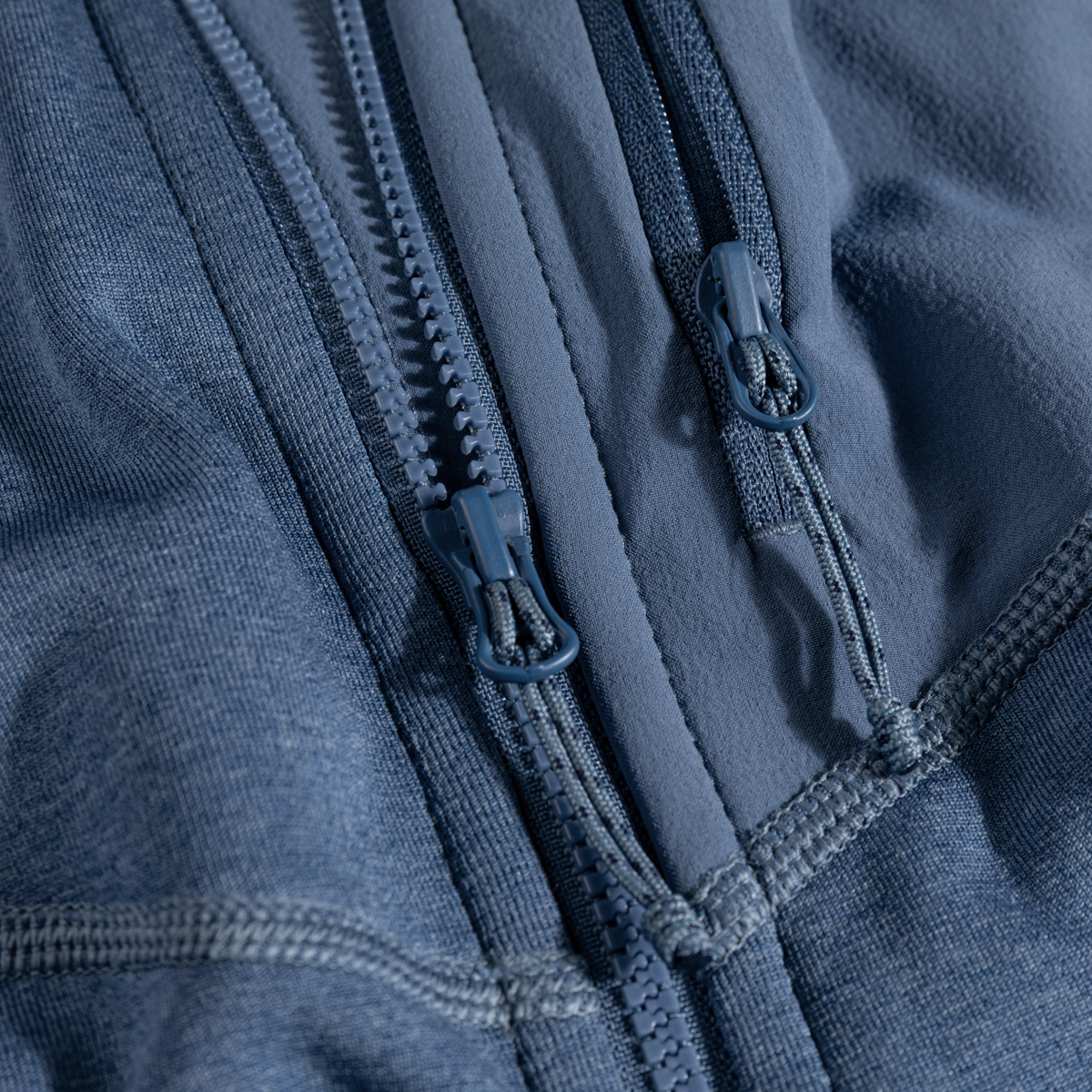 Amiko geacă din fleece cu glugă pentru bărbați, culoare Harbor Blue