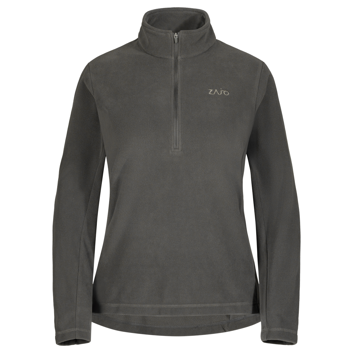 Auro bluză din fleece cu fermoar pentru femei, culoare Black Olive