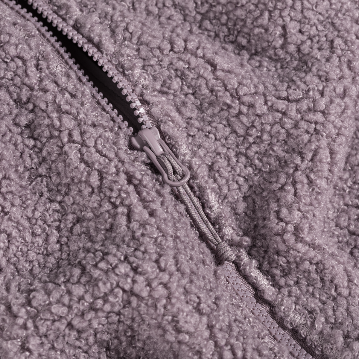 Palpo geacă din fleece Pile pentru femei, culoare Iced Mauve