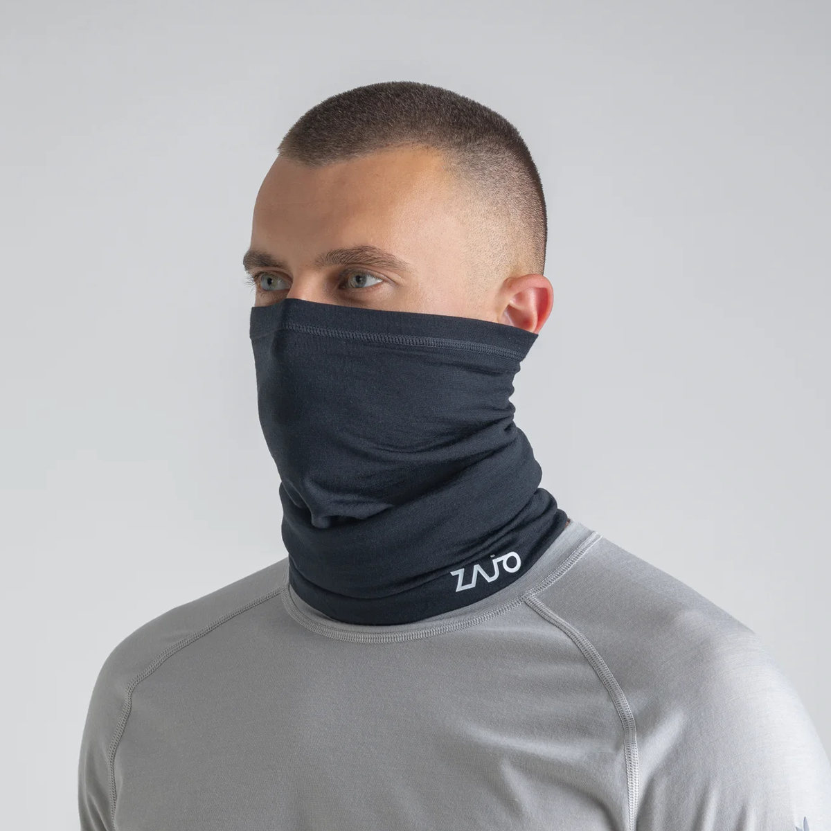 Senti Merino Multifunctional Scarf — Amber Gold