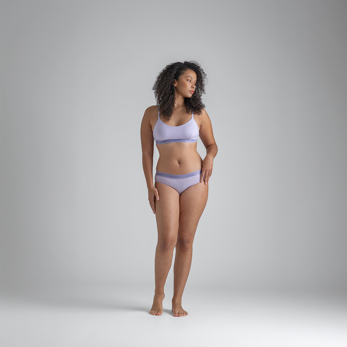 Senti Women's Merino Bra — Lila Haze