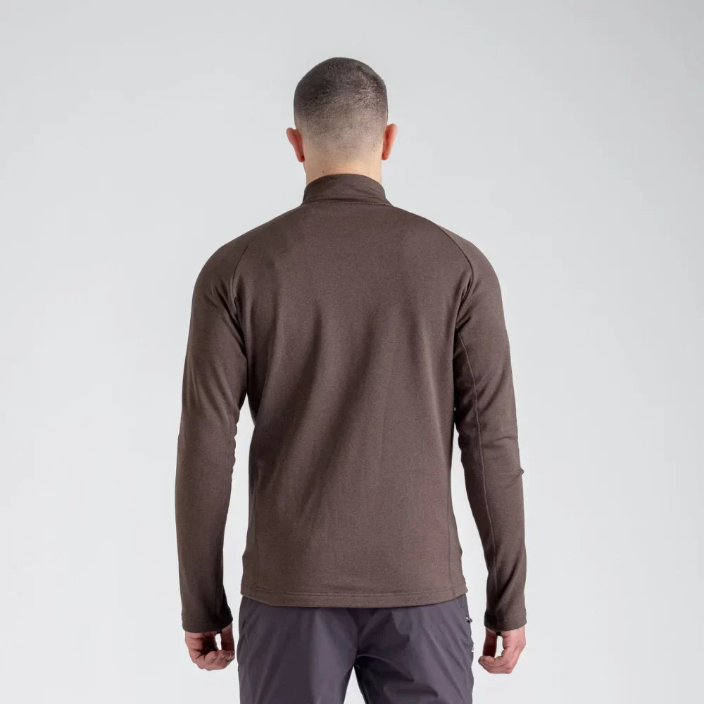 Amiko Men's Fleece Jacket — Brown