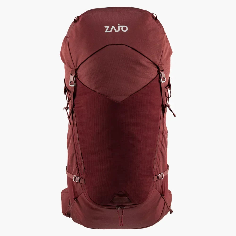 Eksploro 65l Hiking Backpack — Dark Red