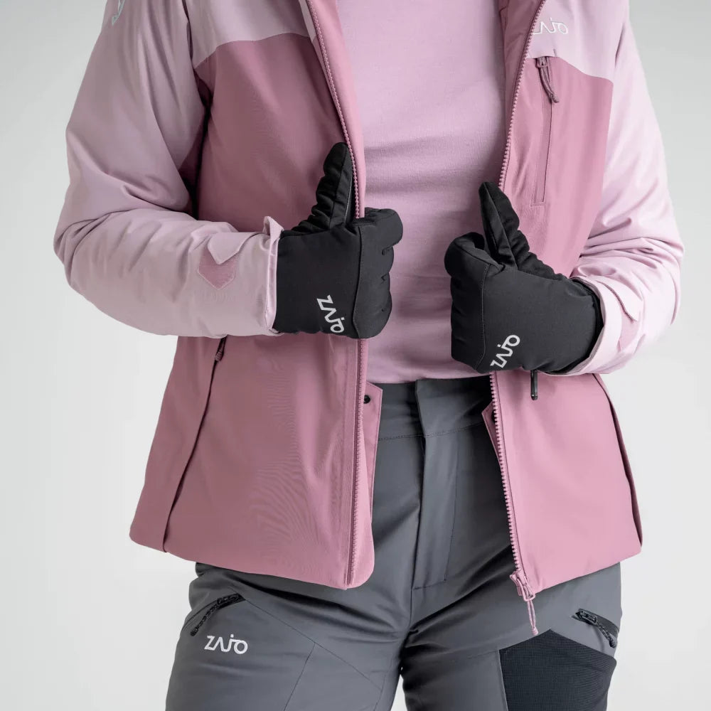 Glacio Insulated Ski Gloves — Black