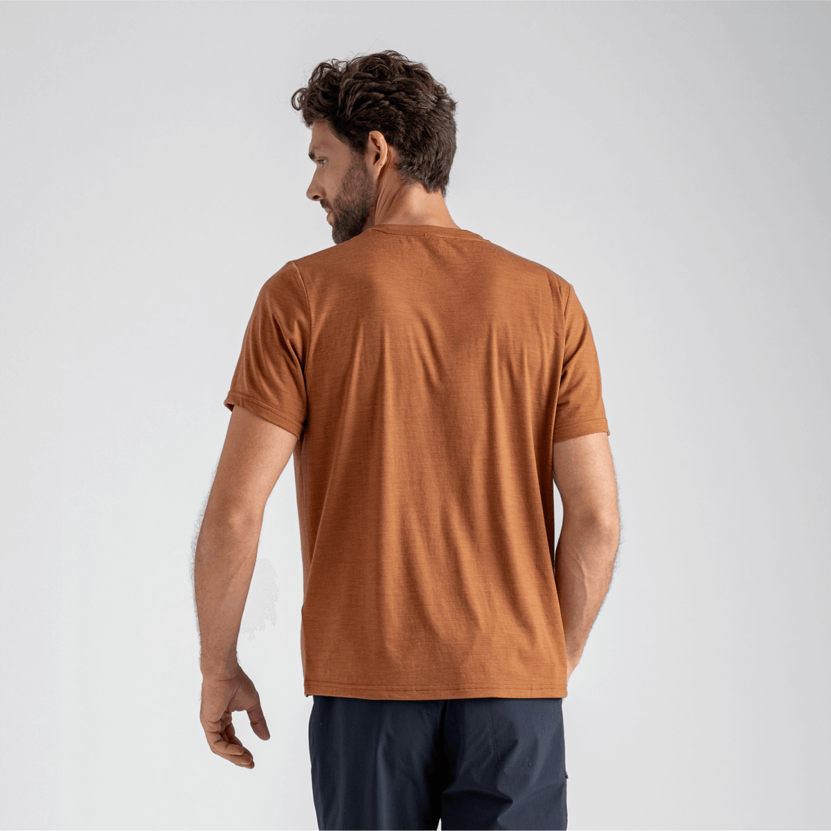 Kora tricou din lână merinos pentru bărbați