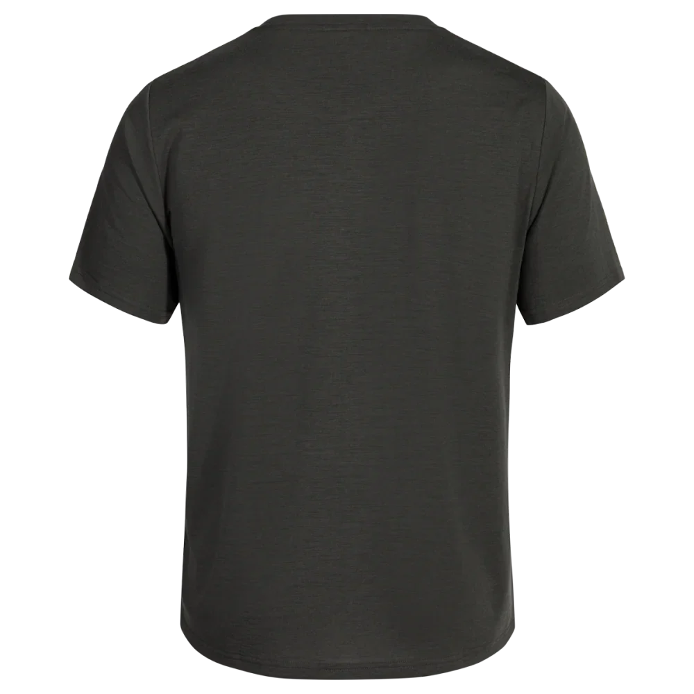 Kora Men's Merino T-shirt — Black Olive