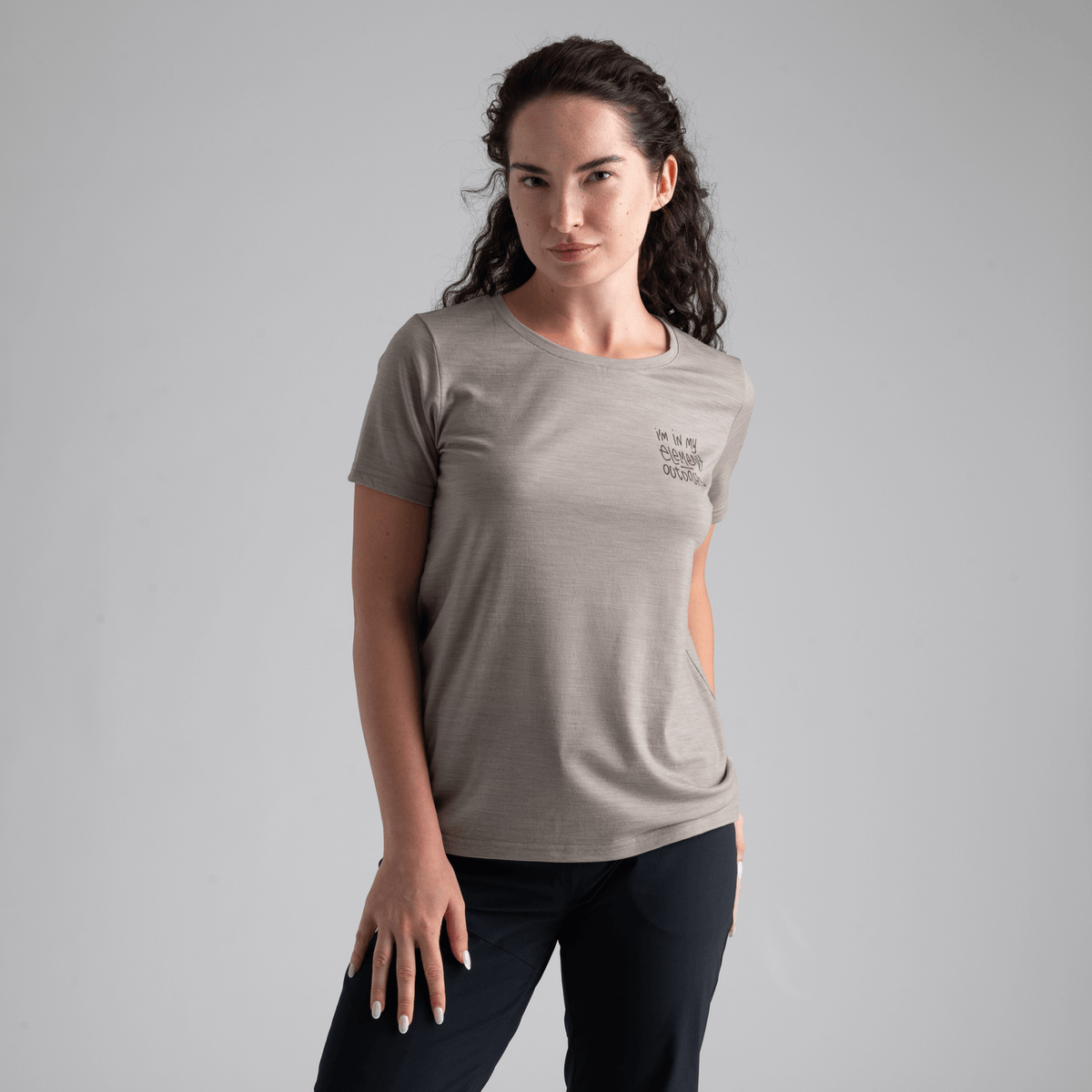 Kora tricou din lână merinos pentru femei