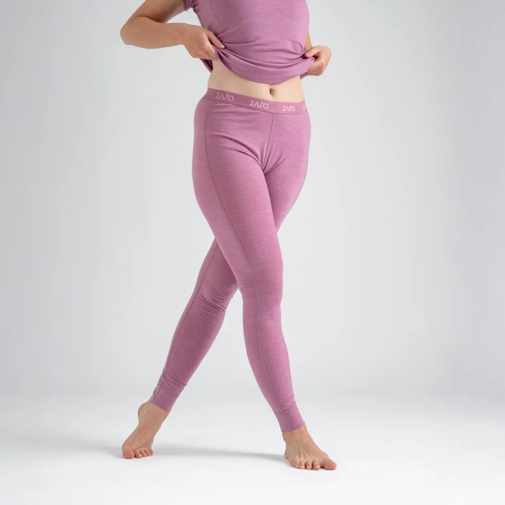 Senti Women's Merino Pants — Purple