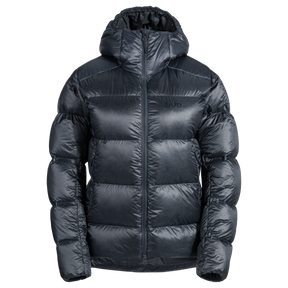 Alto geacă de iarnă din puf pentru femei, culoare Grey Navy