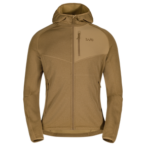 Amiko geacă din fleece cu glugă pentru bărbați, culoare Golden Brown