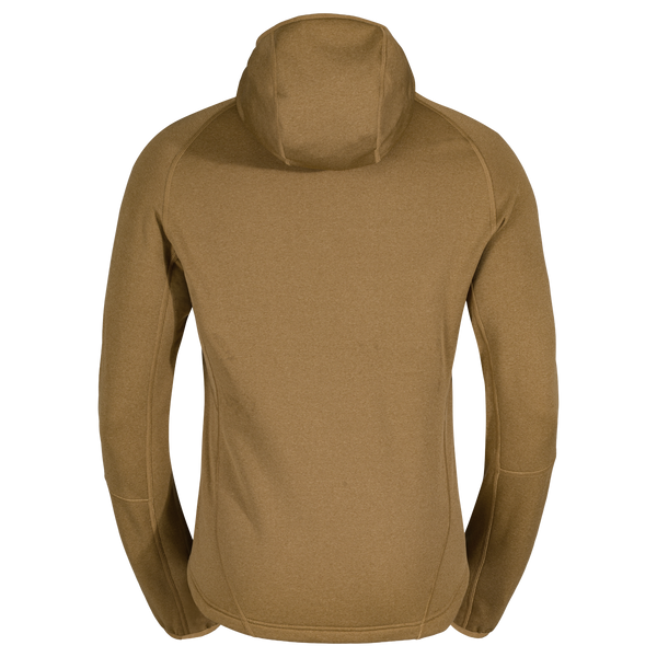 Amiko geacă din fleece cu glugă pentru bărbați, culoare Golden Brown