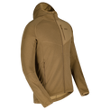 Amiko geacă din fleece cu glugă pentru bărbați, culoare Golden Brown