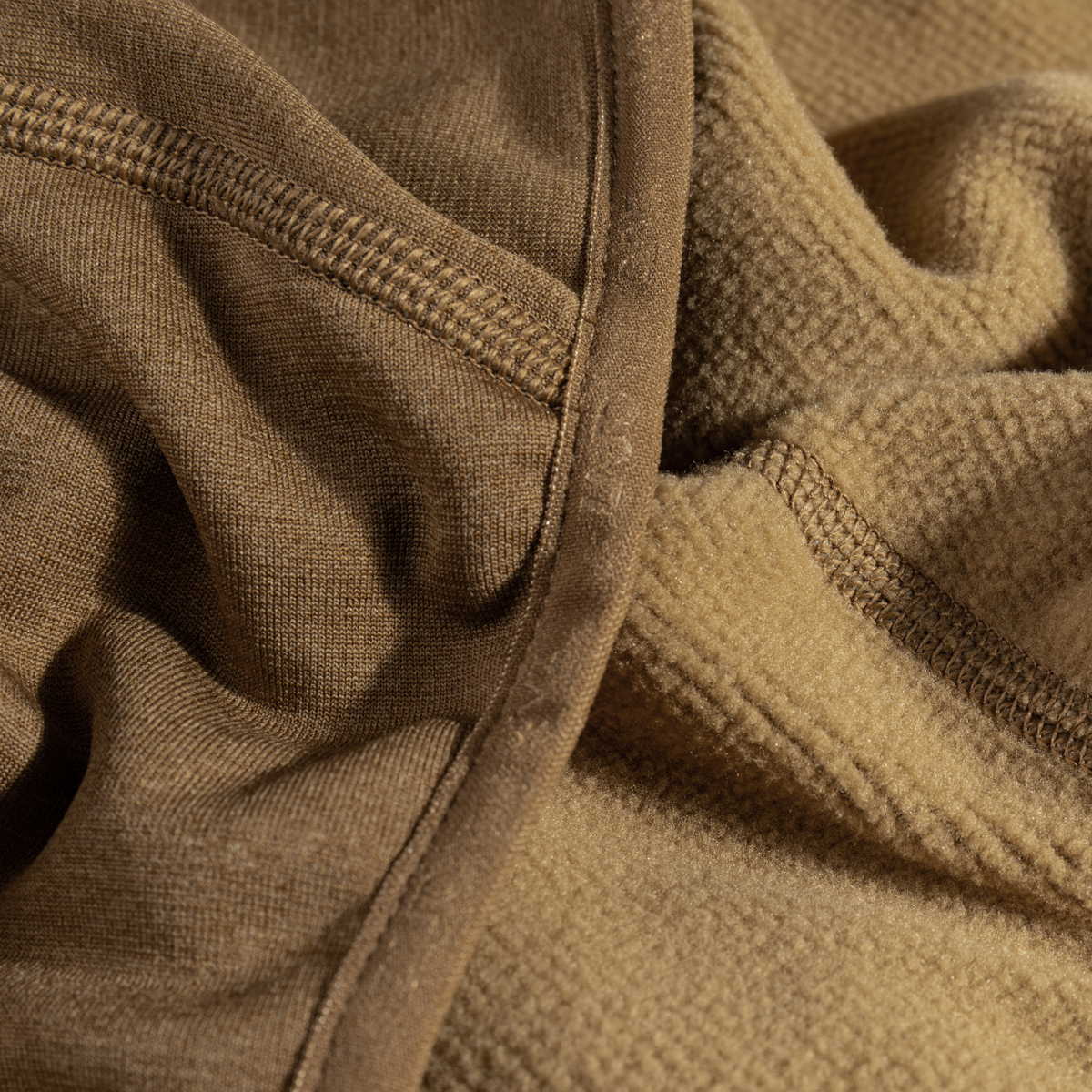 Amiko geacă din fleece cu glugă pentru bărbați, culoare Golden Brown