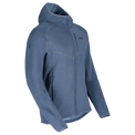 Amiko geacă din fleece cu glugă pentru bărbați, culoare Harbor Blue