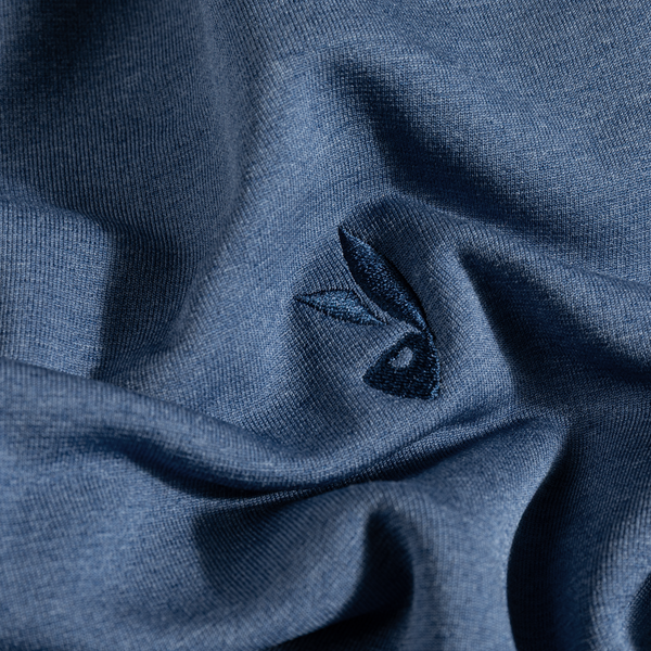 Amiko geacă din fleece cu glugă pentru bărbați, culoare Harbor Blue