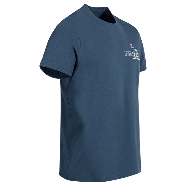 Arbo tricou din bumbac organic pentru bărbați, culoare Navy Water