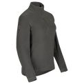 Auro bluză din fleece cu fermoar pentru femei, culoare Black Olive