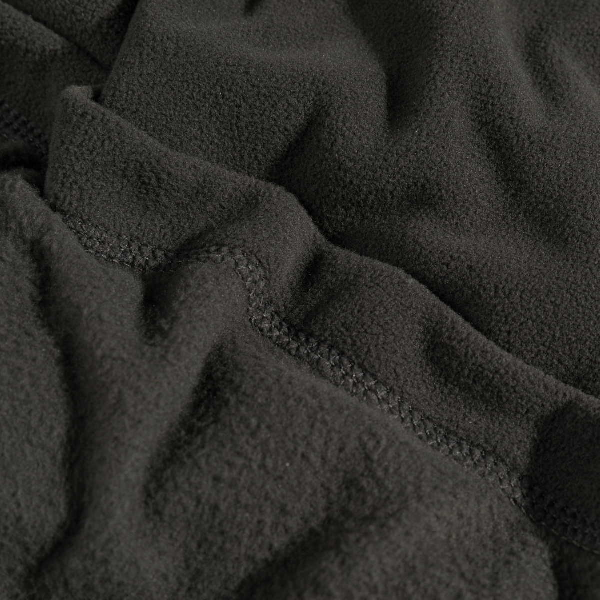 Auro bluză din fleece cu fermoar pentru femei, culoare Black Olive