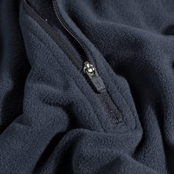 Auro bluză din fleece cu fermoar pentru femei, culoare Dark Navy