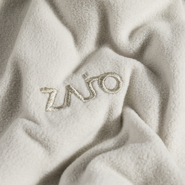 Auro bluză din fleece cu fermoar pentru femei, culoare Light Beige