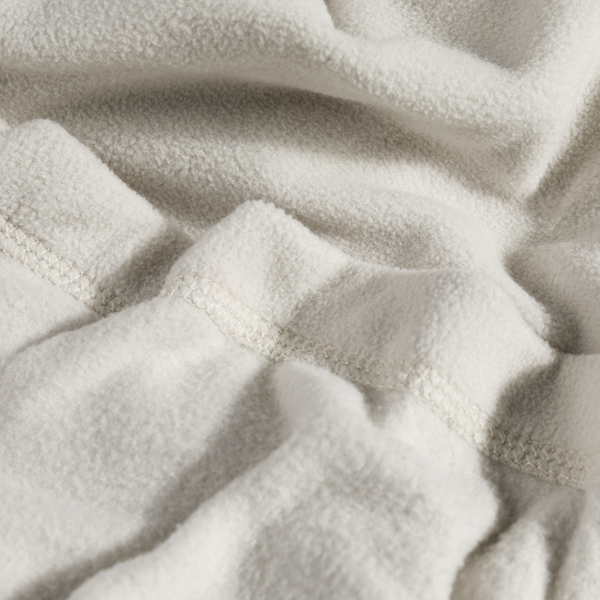 Auro bluză din fleece cu fermoar pentru femei, culoare Light Beige