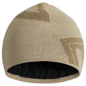Emblemo căciulă din lână merinos, culoare Beige