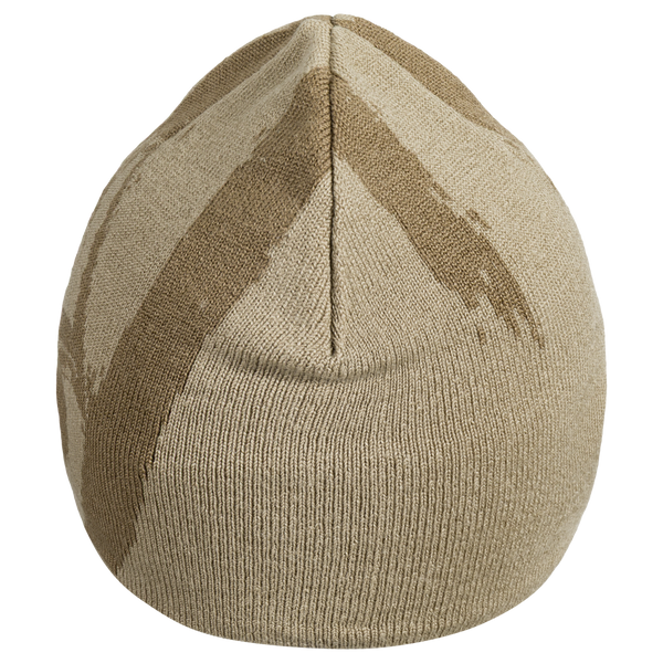Emblemo căciulă din lână merinos, culoare Beige