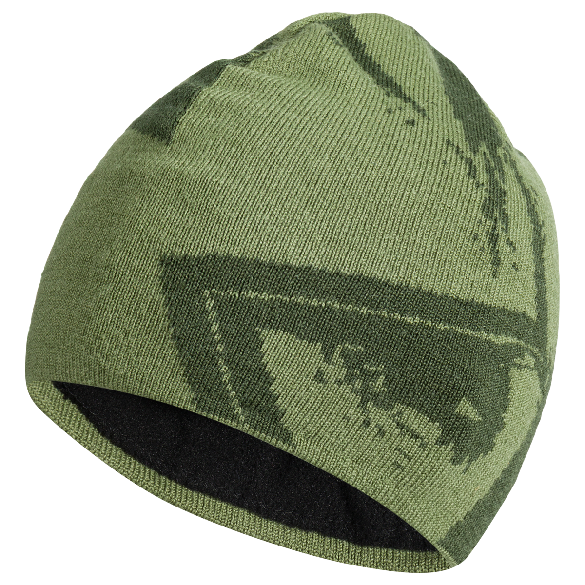 Emblemo Merino Beanie — Thyme Green