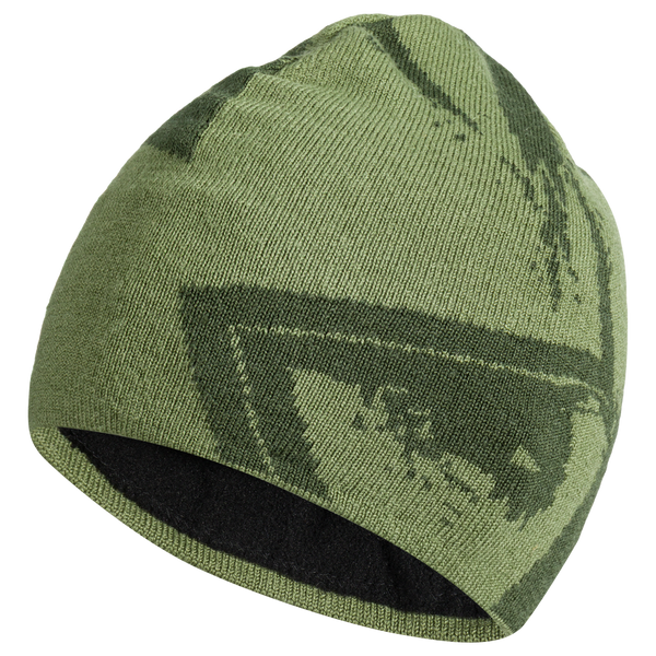 Emblemo Merino Beanie — Thyme Green