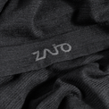 Lerta tricou fără cusături din lână merinos pentru bărbați, culoare Black
