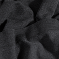 Lerta tricou fără cusături din lână merinos pentru bărbați, culoare Black