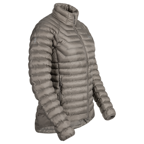 Nubaro geacă izolată pentru femei, culoare Taupe Beige