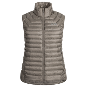 Nubaro vestă izolată pentru femei, culoare Taupe Beige