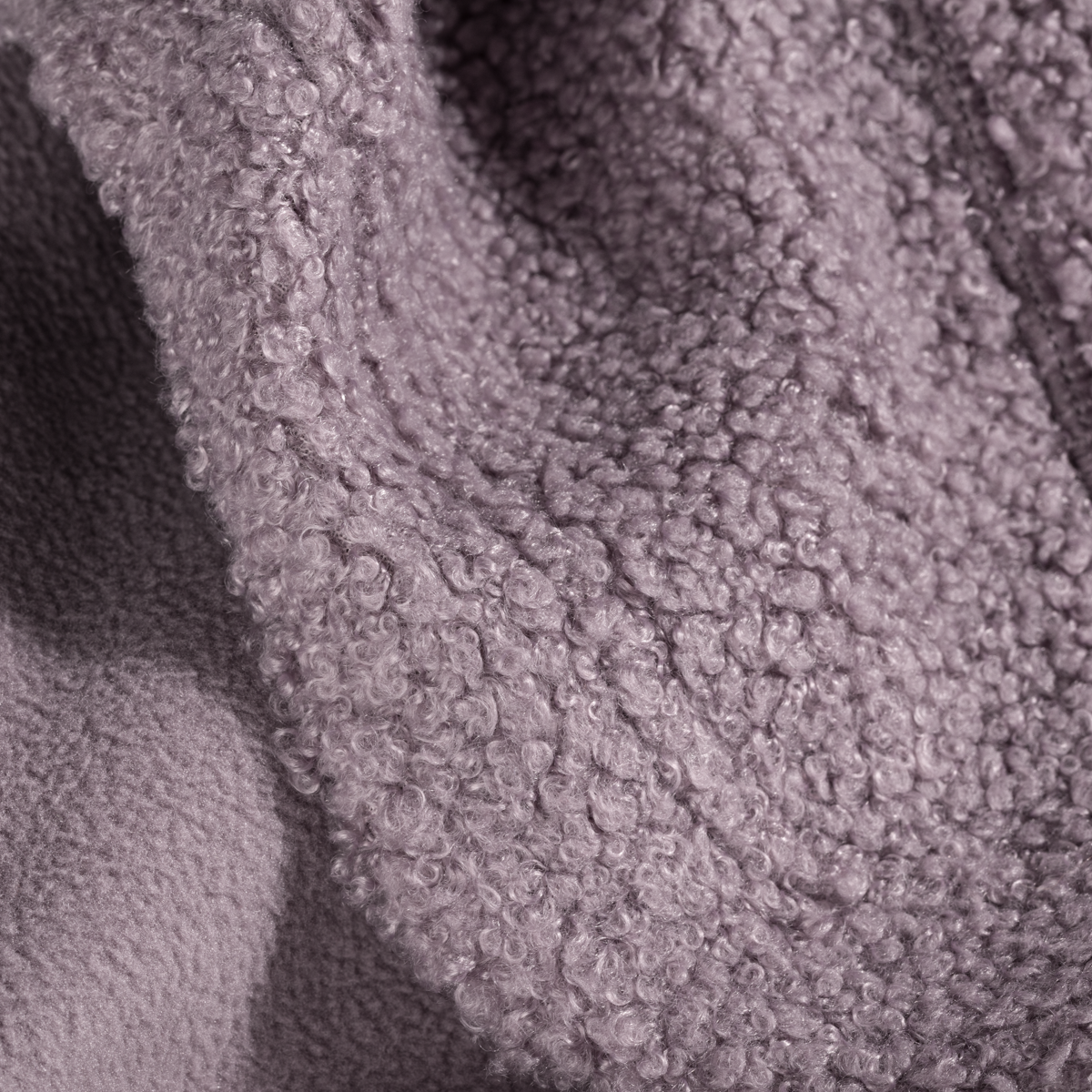 Palpo geacă din fleece Pile pentru femei, culoare Iced Mauve