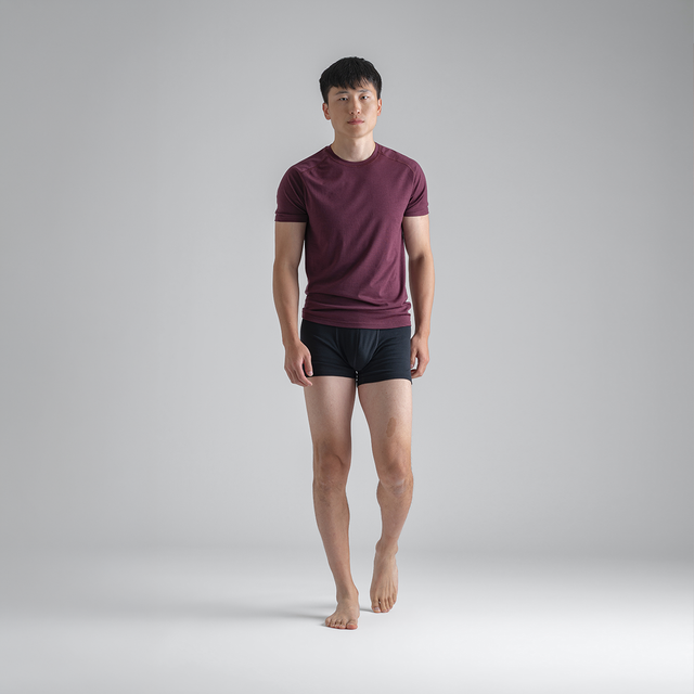 Senti Men's Merino Boxer Briefs — Black