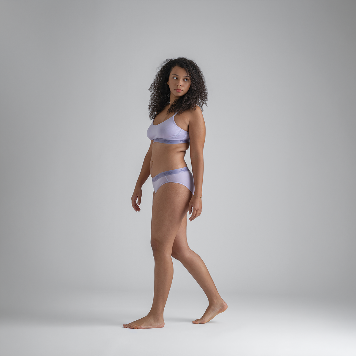 Senti Women's Merino Bra — Lila Haze