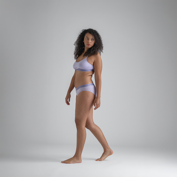 Senti Women's Merino Bra — Lila Haze