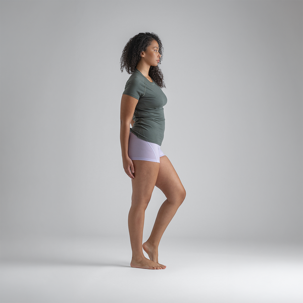 Senti Women's Merino Hot Pants — Lila Haze
