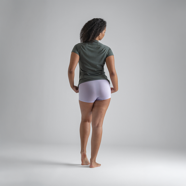 Senti Women's Merino Hot Pants — Lila Haze