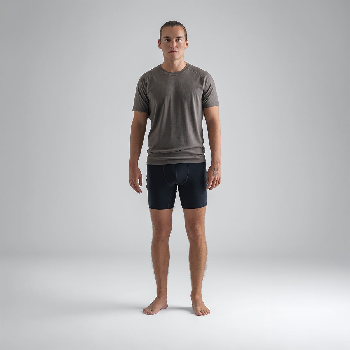 Senti Men's Merino T-shirt — Falcon Grey