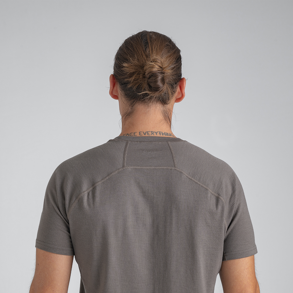 Senti Men's Merino T-shirt — Falcon Grey
