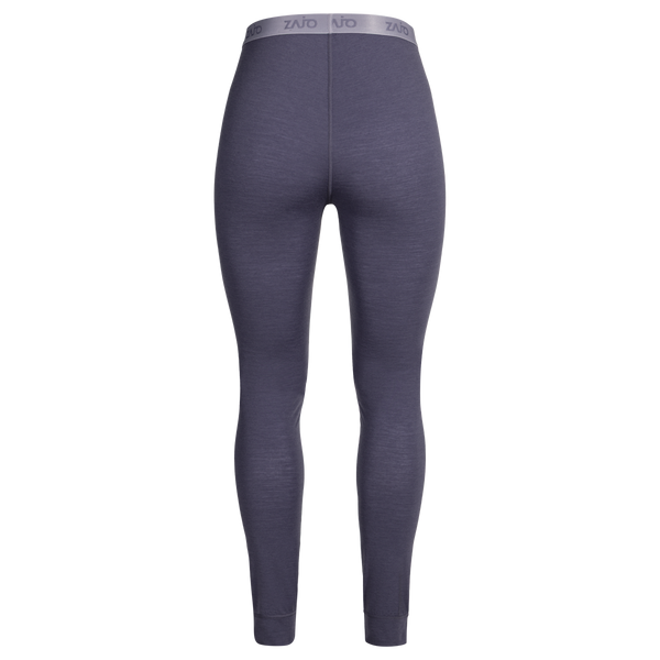 Senti pantaloni lungi din lână merinos pentru femei, culoare Purple