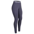 Senti pantaloni lungi din lână merinos pentru femei, culoare Purple
