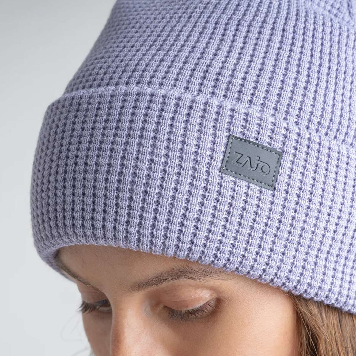Triki Merino Beanie — Lavender