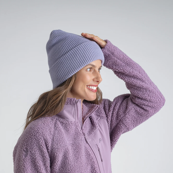 Triki Merino Beanie — Lavender