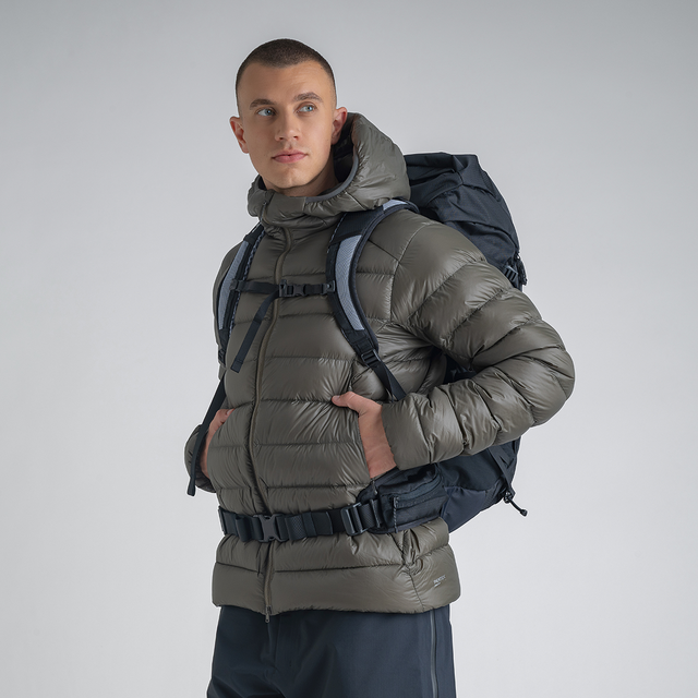 Alto Men's Ultralight Down Jacket — Black