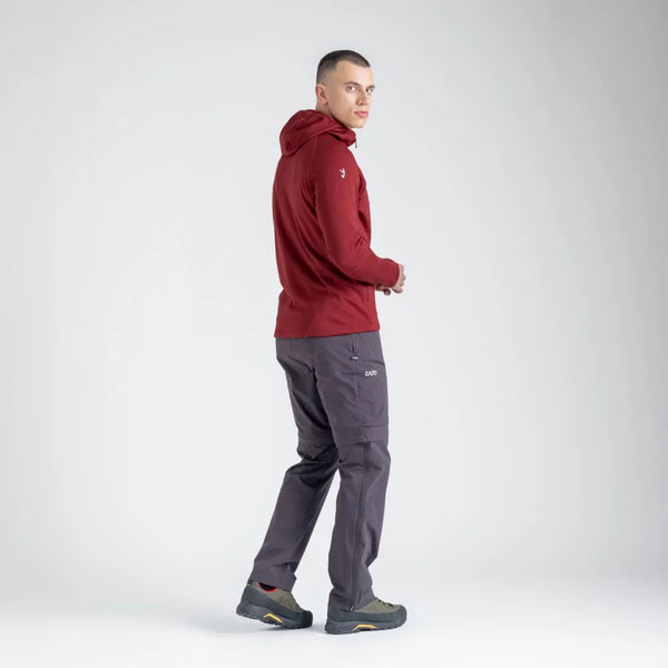 Amiko geacă din fleece cu glugă pentru bărbați
