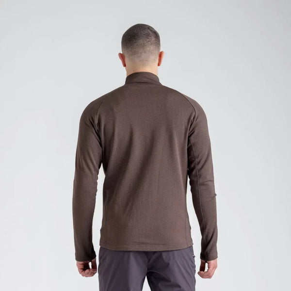 Amiko Men's Fleece Jacket — Brown